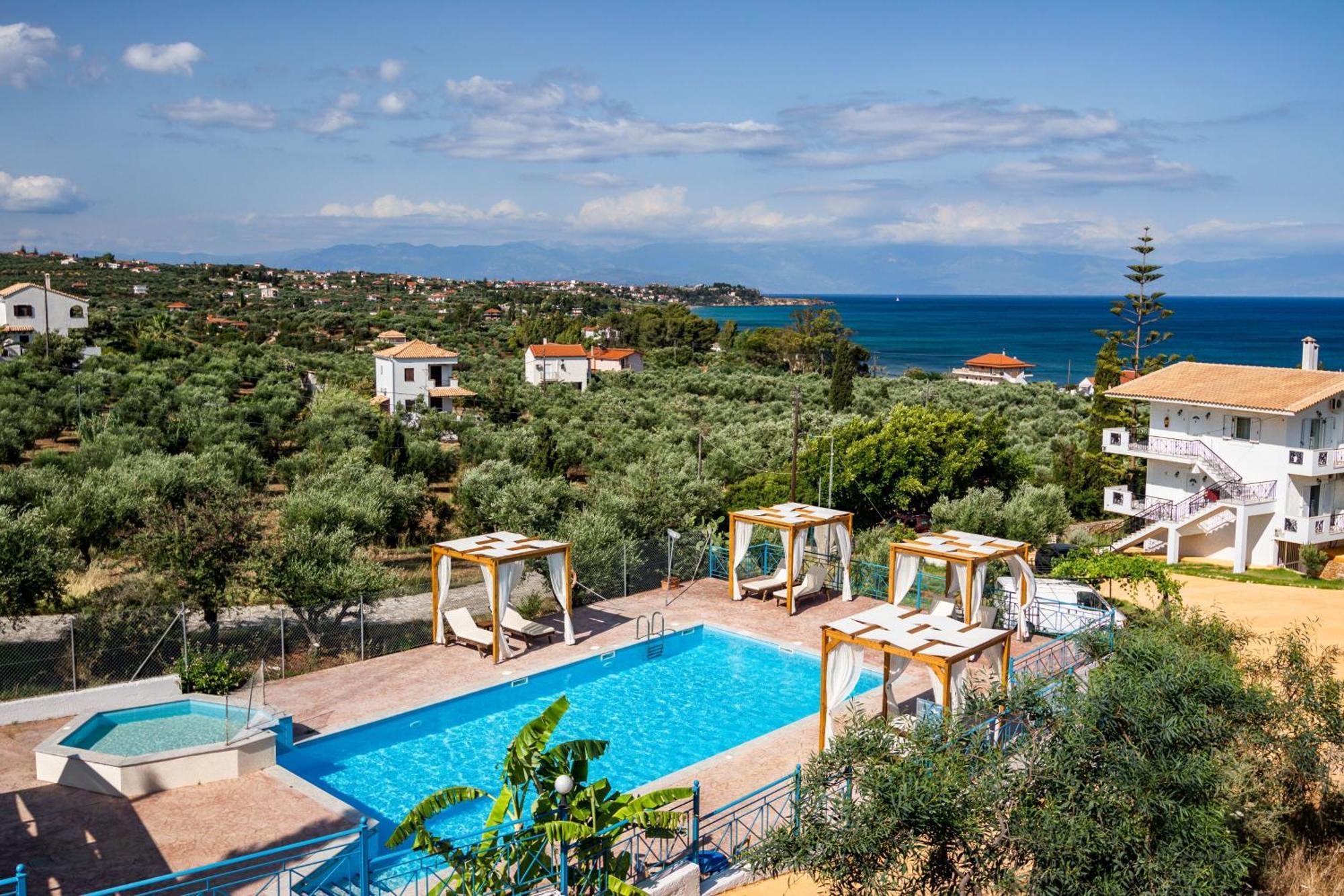Koroni Xenios Zeus, Seaview Summer Retreats Exterior foto